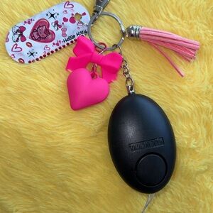 Hello Kitty  Keychain with Defense Alarm Keychain